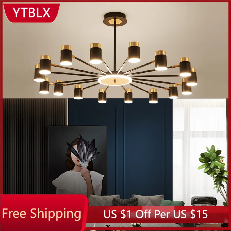 Simple New Modern LED Chandeliers Lights For Villa Living Dining Room Bedroom Lamps Indoor Lighting Home decor ceiling Luminarie
Simple New Modern LED Chandeliers Lights For Villa Living Dining Room Bedroom Lamps Indoor Lighting Home decor ceiling Luminarie