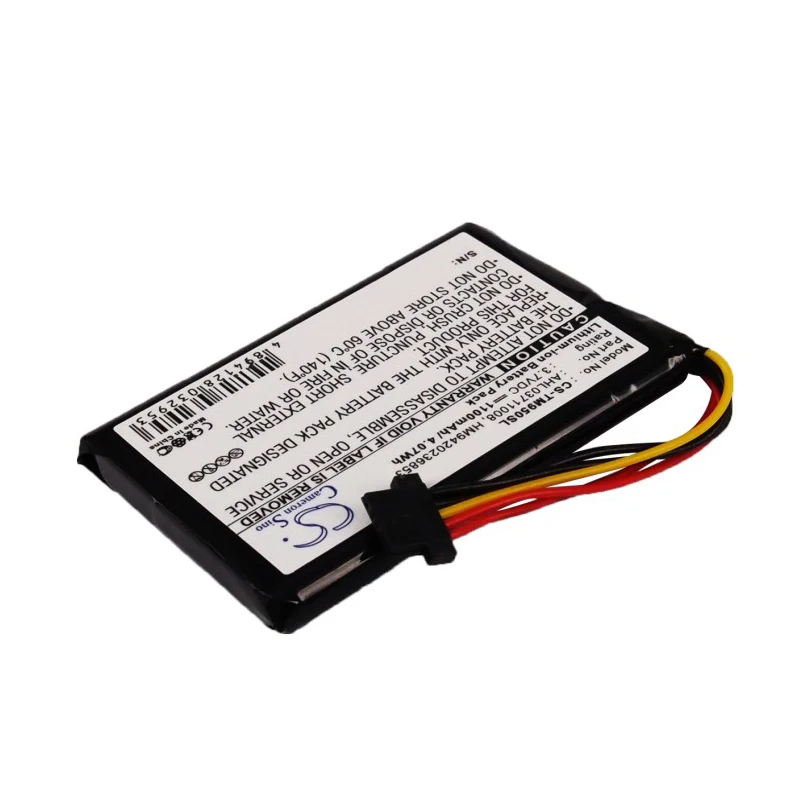 

CameronSino Battery for TomTom Go 950 Go 950 Live 4CP9.002.00 8CP9.011.10 1100mAh / 4.07Wh AHL03711008 HM9420236853