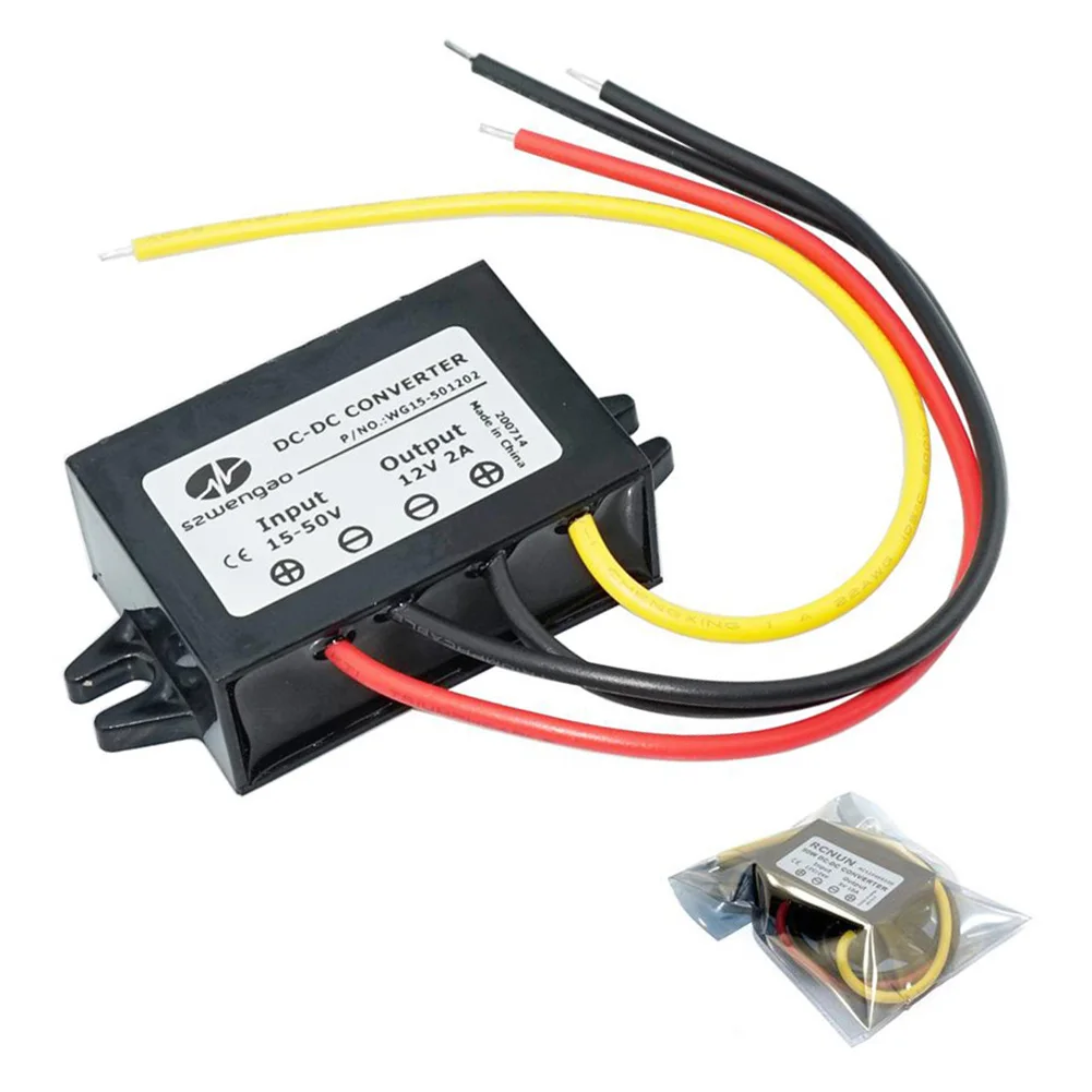 1 Pc Switching DC Regulator 15V-72V 18V 24V 36V 48V 60V To 12V 2A 60W DC-DC Step Down Module Converter Professional Hand Tools
1 Pc Switching DC Regulator 15V-72V 18V 24V 36V 48V 60V To 12V 2A 60W DC-DC Step Down Module Converter Professional Hand Tools