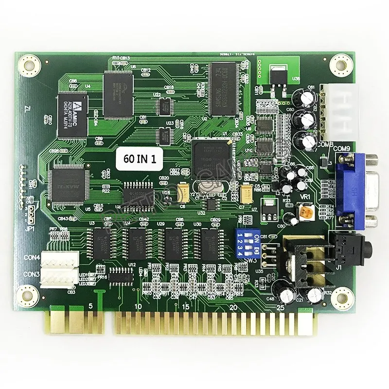 60 in 1 Classical Arcade Game PCB Jamma Multi Game Pcb For Arcade Game Machine Arcade Game Board
60 in 1 Classical Arcade Game PCB Jamma Multi Game Pcb For Arcade Game Machine Arcade Game Board
