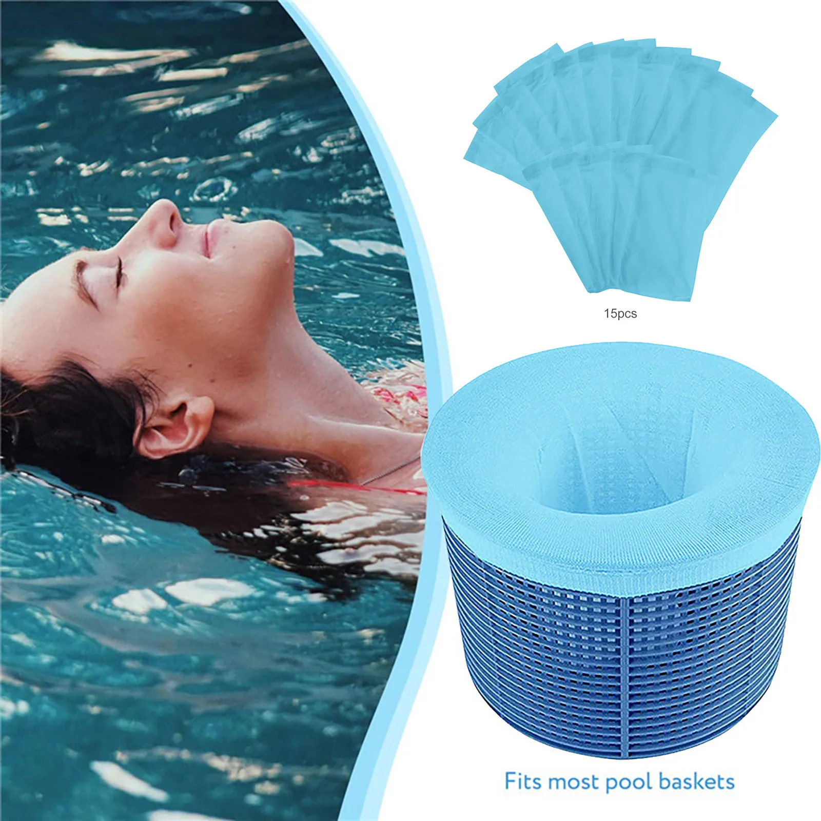Swimming Pool Skimmers Socks Replacement Fine Mesh Filter Pool Garbage Bag Garbage Storage Pool Float Fins for Kids
Swimming Pool Skimmers Socks Replacement Fine Mesh Filter Pool Garbage Bag Garbage Storage Pool Float Fins for Kids