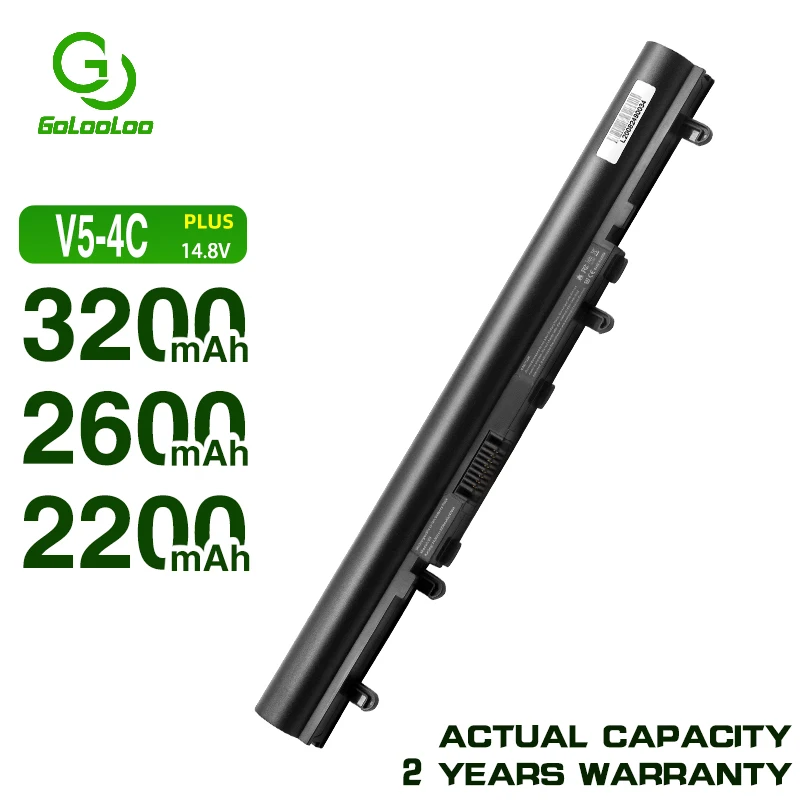 Golooloo AL12A32 AL12A72 Laptop Battery For Acer Aspire V5 V5-471G V5-571G V5-431G V5-531G V5-551G E1-532 E1-572 P255-MG 4ICR17
Golooloo AL12A32 AL12A72 Laptop Battery For Acer Aspire V5 V5-471G V5-571G V5-431G V5-531G V5-551G E1-532 E1-572 P255-MG 4ICR17