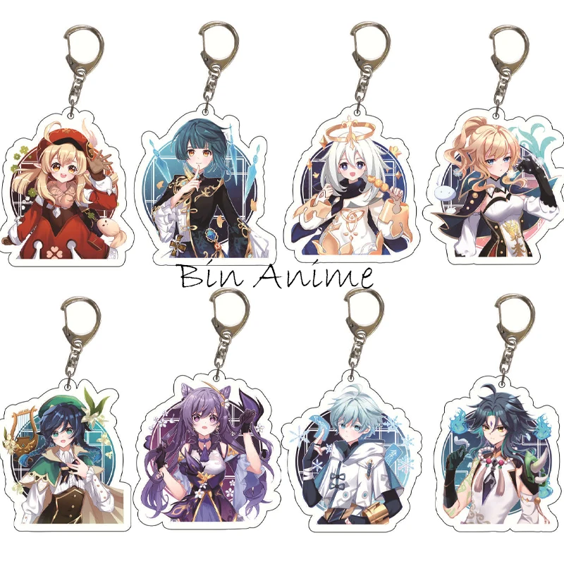 Genshin Impact Key Chains Tartaglia Kunikuzushi Scaramouche Arcylic Pendant Keychain Cartoon Badge Key Ring Cosplay Friend Gifts
Genshin Impact Key Chains Tartaglia Kunikuzushi Scaramouche Arcylic Pendant Keychain Cartoon Badge Key Ring Cosplay Friend Gifts