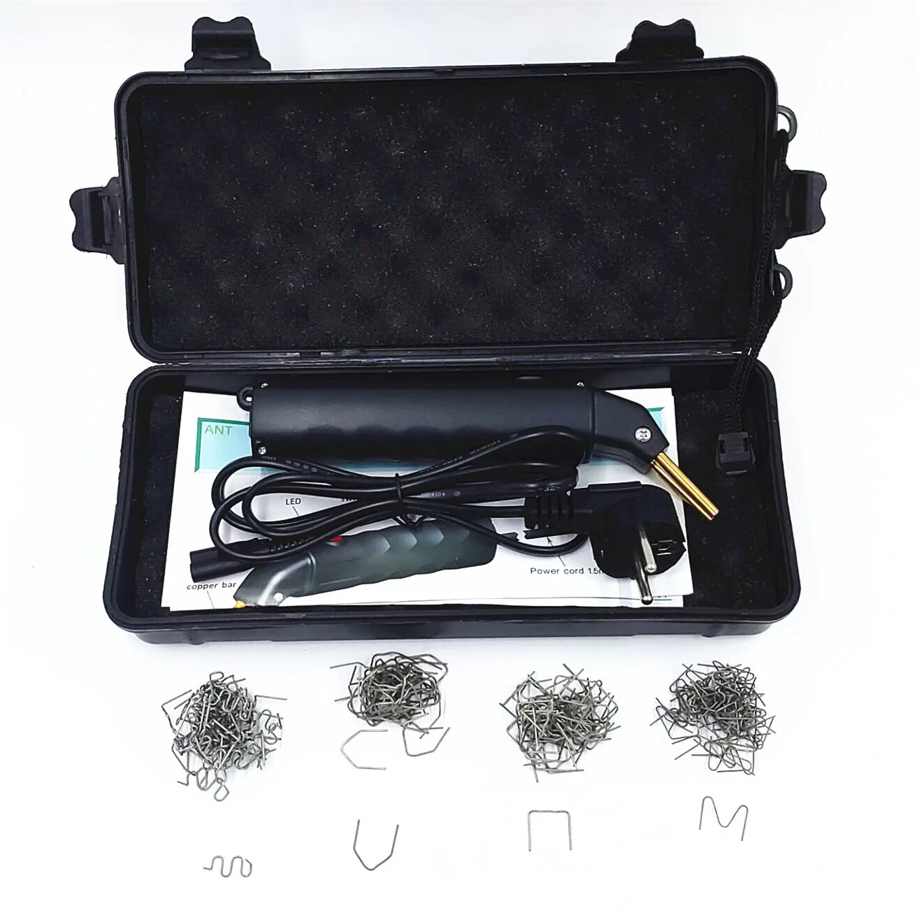 Thermal Stapler Repair Stapler Suitcase Tool Toys Welding 1 SET Automobiles Bumper Crack Iron Machine Portable
Thermal Stapler Repair Stapler Suitcase Tool Toys Welding 1 SET Automobiles Bumper Crack Iron Machine Portable