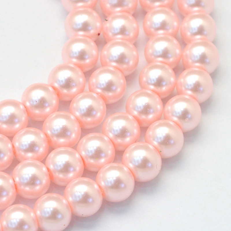 85PCS /strand Baking Painted Pearlized Glass Pearl Round Bead Strands Pink 10~11mm Hole: 1.5mm31.4 inch1.5mm
85PCS /strand Baking Painted Pearlized Glass Pearl Round Bead Strands Pink 10~11mm Hole: 1.5mm31.4 inch1.5mm