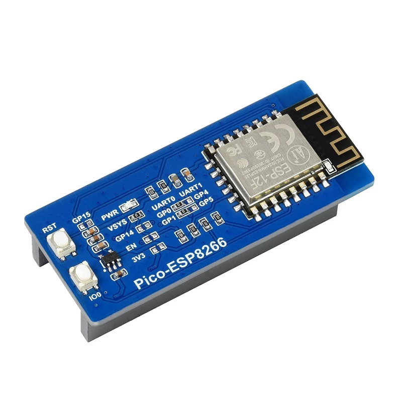 Модуль Wi-Fi Waveshare ESP8266 для Raspberry Pi Pico, модуль расширения, управляемый UART At Command
Модуль Wi-Fi Waveshare ESP8266 для Raspberry Pi Pico, модуль расширения, управляемый UART At Command