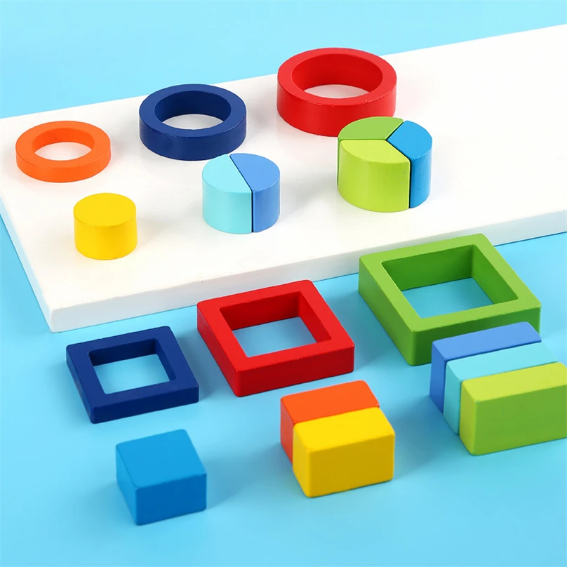 Montessori Puzzle Geometric Shape Matching Board Sensorial Materials Toys For 3 Year Olds Teaching Aid Christmas Gift D65Y
Montessori Puzzle Geometric Shape Matching Board Sensorial Materials Toys For 3 Year Olds Teaching Aid Christmas Gift D65Y