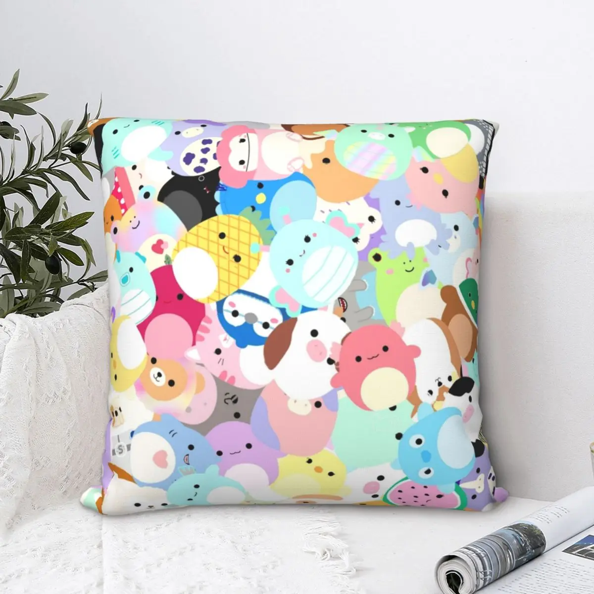Квадратный чехол squishmallow для подушки, чехол для подушки, забавный домашний декоративный полиэстеровый чехол на молнии для диванной подушки, ...
Квадратный чехол squishmallow для подушки, чехол для подушки, забавный домашний декоративный полиэстеровый чехол на молнии для диванной подушки, ...