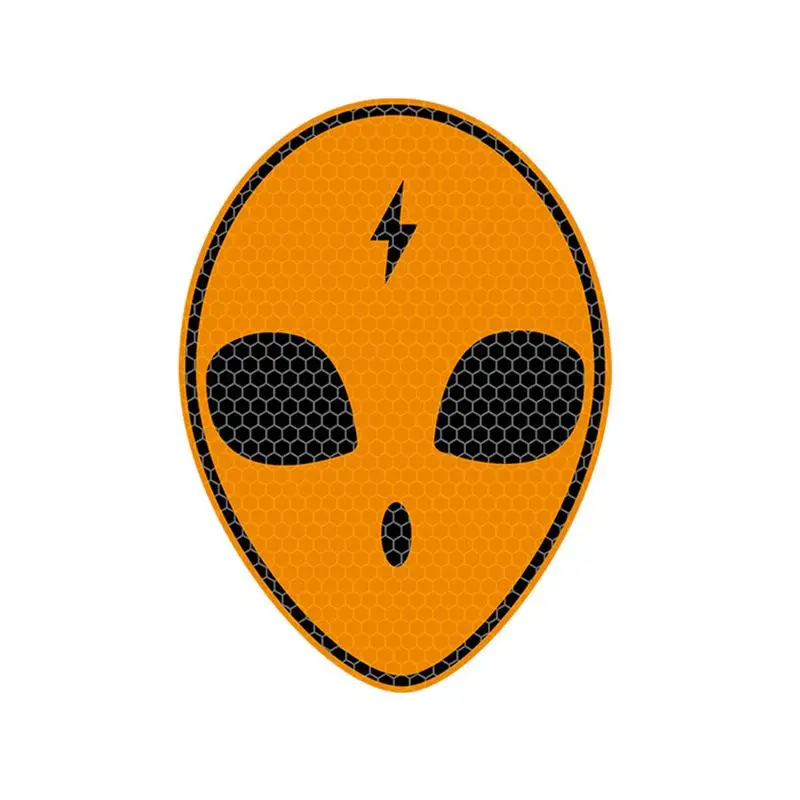 Наклейки с изображением инопланетянина, наклейки и Переводные картинки с изображением головы инопланетянина, водонепроницаемые светоотражающие наклейки с высокой яркостью и видимостью в ночное время Предупреждение о безопасности 
Наклейки с изображением инопланетянина, наклейки и Переводные картинки с изображением головы инопланетянина, водонепроницаемые светоотражающие наклейки с высокой яркостью и видимостью в ночное время Предупреждение о безопасности