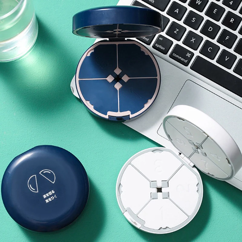 Round 8Grids Organizer Container For Tablets Travel Pill Box With Seal Ring Sealed Organizer Container Portable Medicine Case
Round 8Grids Organizer Container For Tablets Travel Pill Box With Seal Ring Sealed Organizer Container Portable Medicine Case