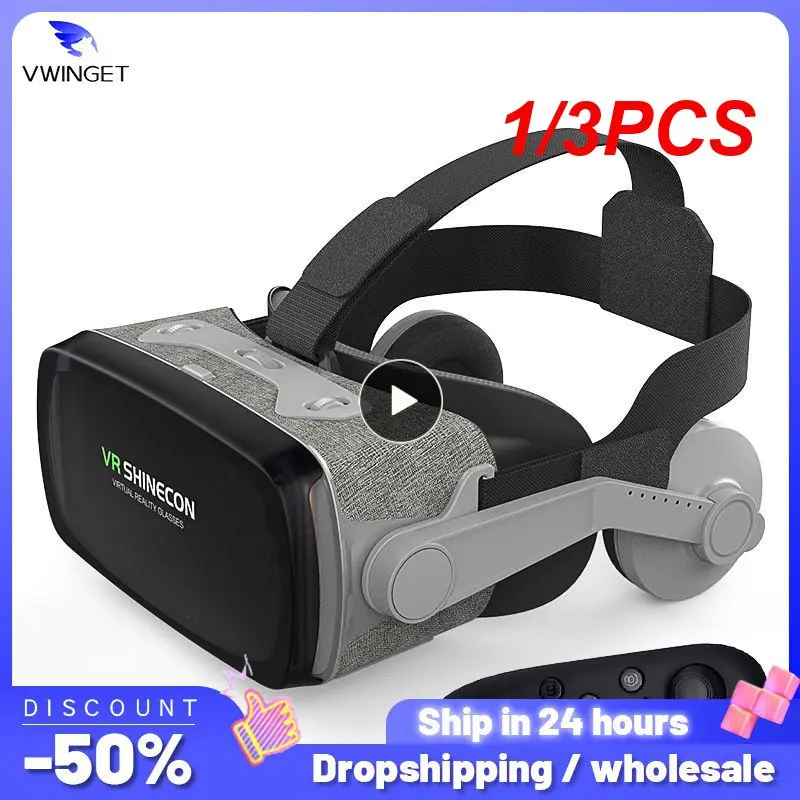 1/3 шт., картонные очки виртуальной реальности Shinecon для смартфонов 4,7-6,53 дюймов
1/3 шт., картонные очки виртуальной реальности Shinecon для смартфонов 4,7-6,53 дюймов