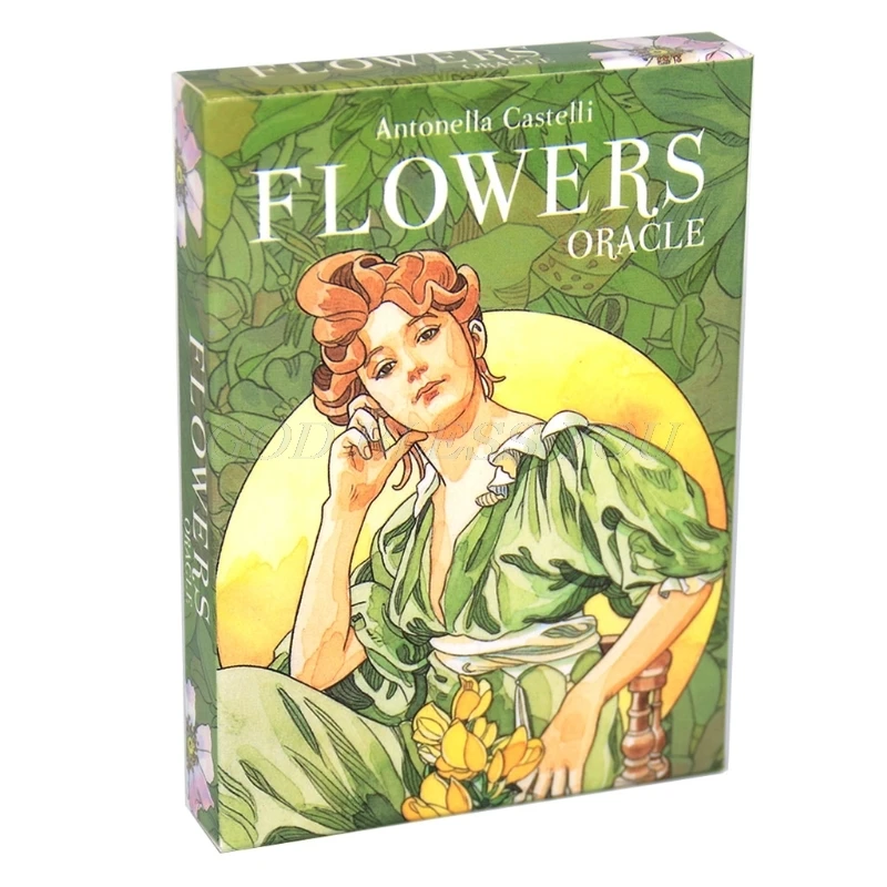 Flowers Oracle Card 38 Cards Deck Tarot Full English Family Party Board Game Astrology Divination Tarot Card Drop Shipping
Flowers Oracle Card 38 Cards Deck Tarot Full English Family Party Board Game Astrology Divination Tarot Card Drop Shipping