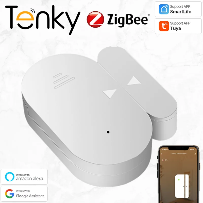 Tuya Zigbee 3.0 Door Window Sensor Open Detectors Sensor Wireless Connection Security Alarms System Wireless Door Detectors
Tuya Zigbee 3.0 Door Window Sensor Open Detectors Sensor Wireless Connection Security Alarms System Wireless Door Detectors