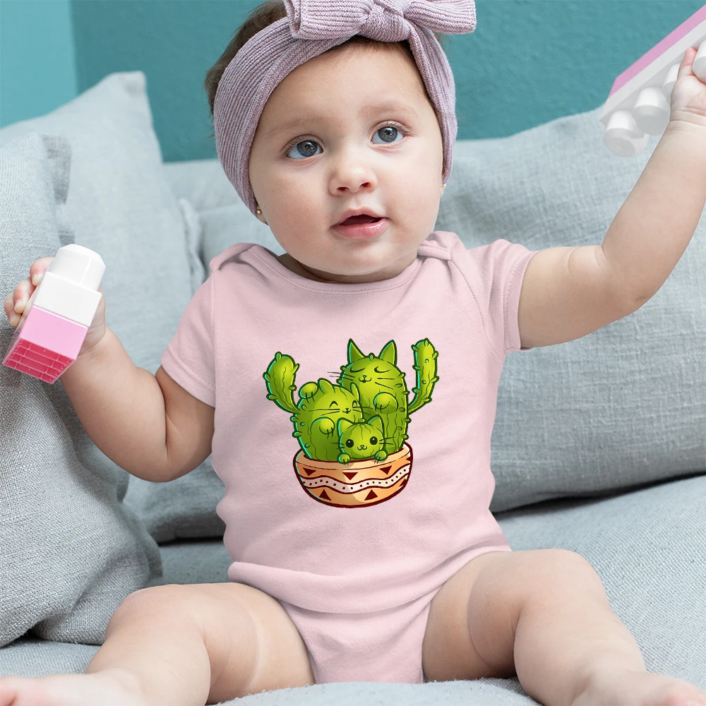 New Fashion Cactus Print Casual Infant Romper Simple Trend Harajuku Summer All-Match O-Neck Unisex Newborn Jumpsuit
New Fashion Cactus Print Casual Infant Romper Simple Trend Harajuku Summer All-Match O-Neck Unisex Newborn Jumpsuit