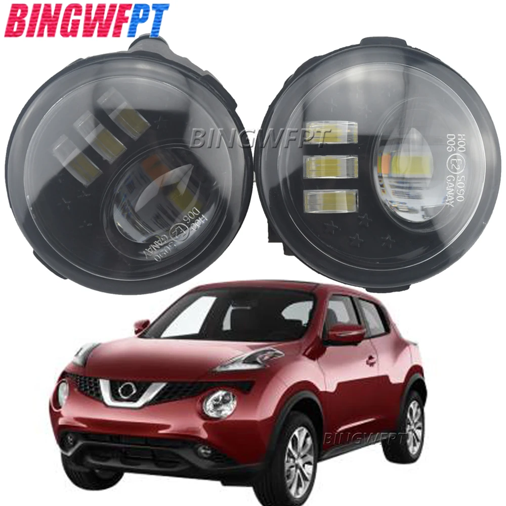 2PCS For Nissan Juke F15 Hatchback 2010 2011 2012 2013 2014 Car H11 LED Fog Light DRL Daytime Running Lamp 12V Accessories
2PCS For Nissan Juke F15 Hatchback 2010 2011 2012 2013 2014 Car H11 LED Fog Light DRL Daytime Running Lamp 12V Accessories