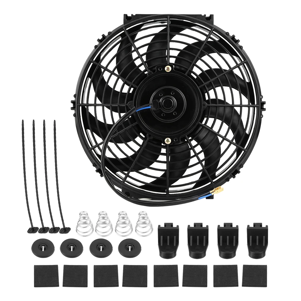 12 inch Universal Car Slim Push Pull Electric Engine Cooling Fan 12V with Mounting Kit Cooling Cooling Cooling Cooling Cooling
12 inch Universal Car Slim Push Pull Electric Engine Cooling Fan 12V with Mounting Kit Cooling Cooling Cooling Cooling Cooling