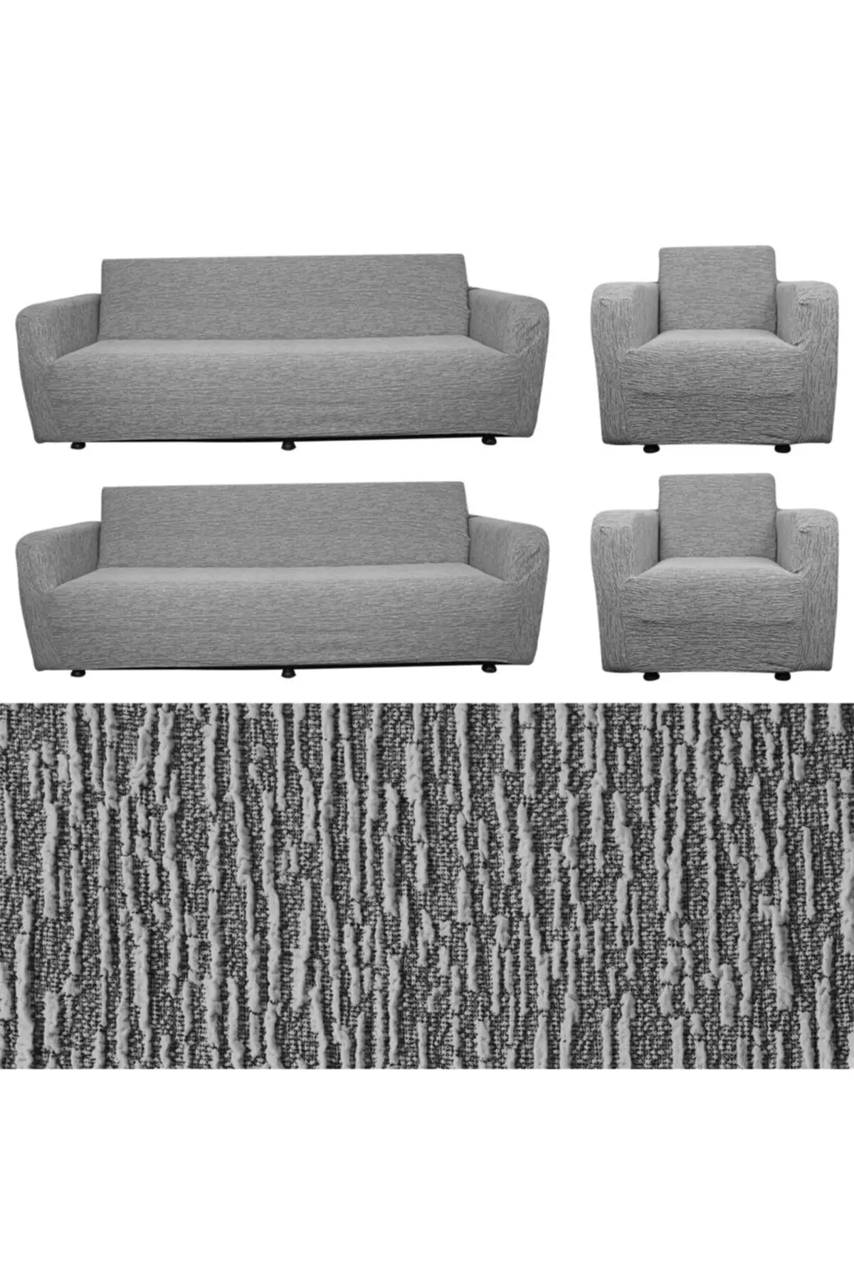 Stretch Tire Flexible Washable Cotton 3 3 3 1 + 1 Jacquard Seat Cover Set Case Cotton-Polyester 180x220 Grey
Stretch Tire Flexible Washable Cotton 3 3 3 1 + 1 Jacquard Seat Cover Set Case Cotton-Polyester 180x220 Grey