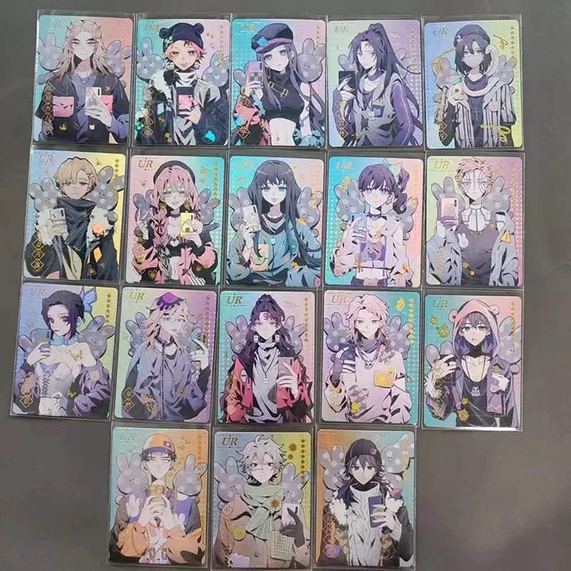 Коллекционная карточка-ниндзя с рассекающим демонов лезвием и бабочкой, настоящая несчастная моя жена Zenyi, японский персонаж манга, редкий унисекс 
Коллекционная карточка-ниндзя с рассекающим демонов лезвием и бабочкой, настоящая несчастная моя жена Zenyi, японский персонаж манга, редкий унисекс