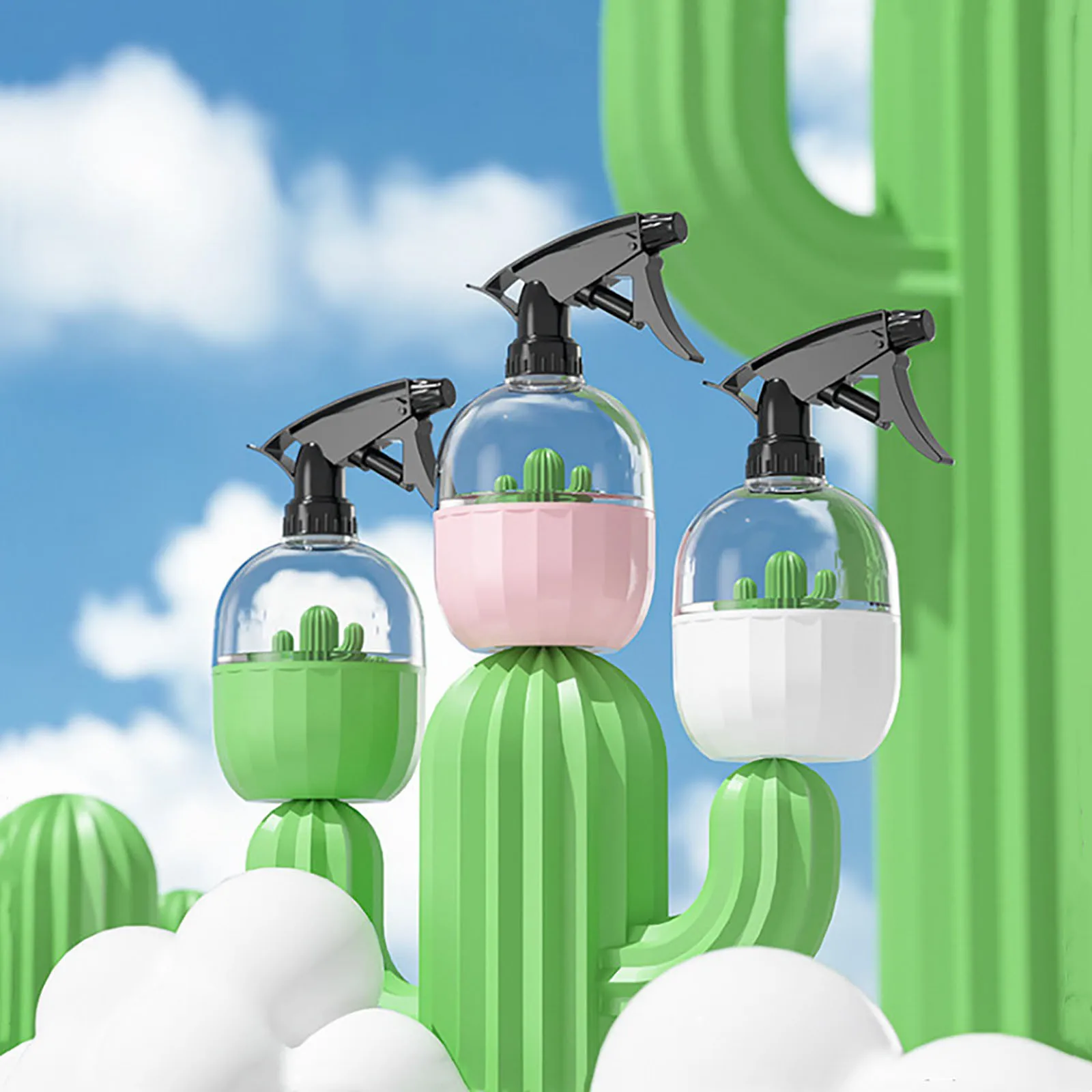 Fresh Nordic- Style Cactus Watering Can Gardening Watering Bottle 500ml Small Spraying Disinfection Candy Color Watering Can
Fresh Nordic- Style Cactus Watering Can Gardening Watering Bottle 500ml Small Spraying Disinfection Candy Color Watering Can