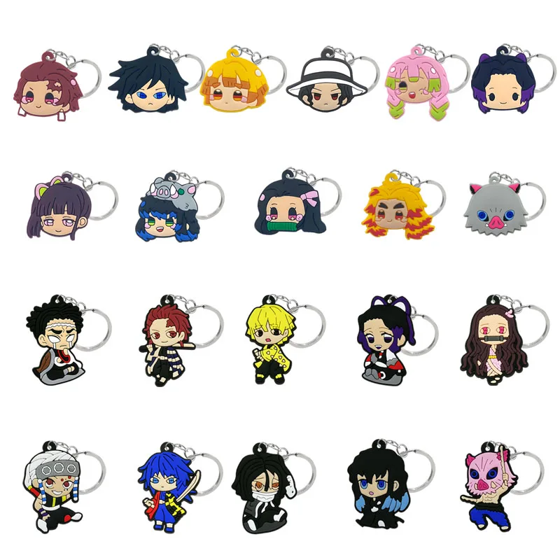 50PCS PVC Keychain Cute Design Keyring Anime Cartoon Key Chain Toy Custom for Car Key Accessories Fan Souvenir Kid Birthday Gift
50PCS PVC Keychain Cute Design Keyring Anime Cartoon Key Chain Toy Custom for Car Key Accessories Fan Souvenir Kid Birthday Gift