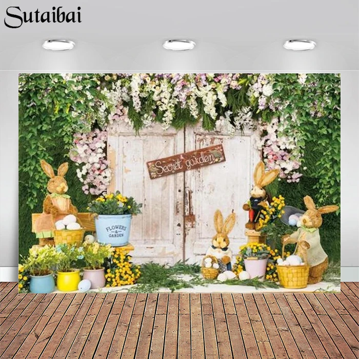 Spring Easter Background Photography Bunny Baby Shower Eggs Floral Wood Barn Garden Birthday Party Festival Photo Backdrops
Spring Easter Background Photography Bunny Baby Shower Eggs Floral Wood Barn Garden Birthday Party Festival Photo Backdrops