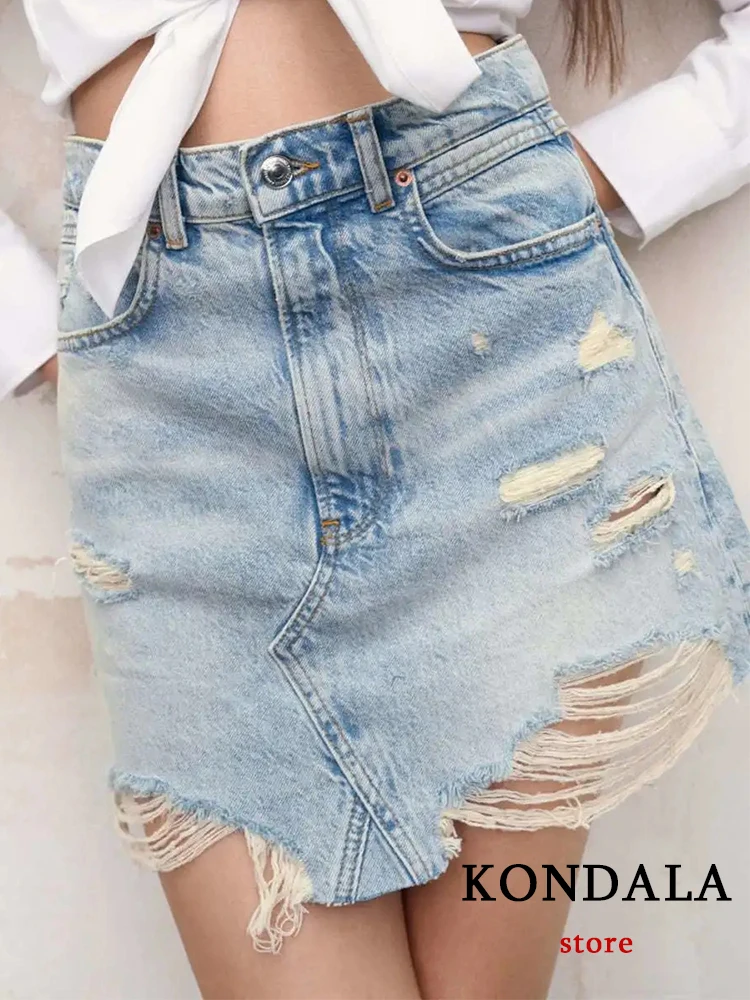 KONDALA Streetwear Denim High Waist Mini Skirts Women Pockets Zipper Hollow Out Fashion 2022 Summer Skirts Mujer Faldas
KONDALA Streetwear Denim High Waist Mini Skirts Women Pockets Zipper Hollow Out Fashion 2022 Summer Skirts Mujer Faldas
