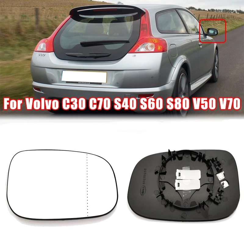 Rearview Car Side Mirror Glass Heated Lens for Volvo C30 C70 S40 S60 S80 V50 V70 Side Door Wing Convex Mirror Heated Glass
Rearview Car Side Mirror Glass Heated Lens for Volvo C30 C70 S40 S60 S80 V50 V70 Side Door Wing Convex Mirror Heated Glass