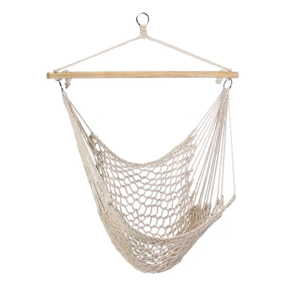 Dormitory Swing Summer Outdoor Hanging Chair Camping Adult Swing Rocking Chair Cotton String Mesh Children Leisure Hammock
Dormitory Swing Summer Outdoor Hanging Chair Camping Adult Swing Rocking Chair Cotton String Mesh Children Leisure Hammock