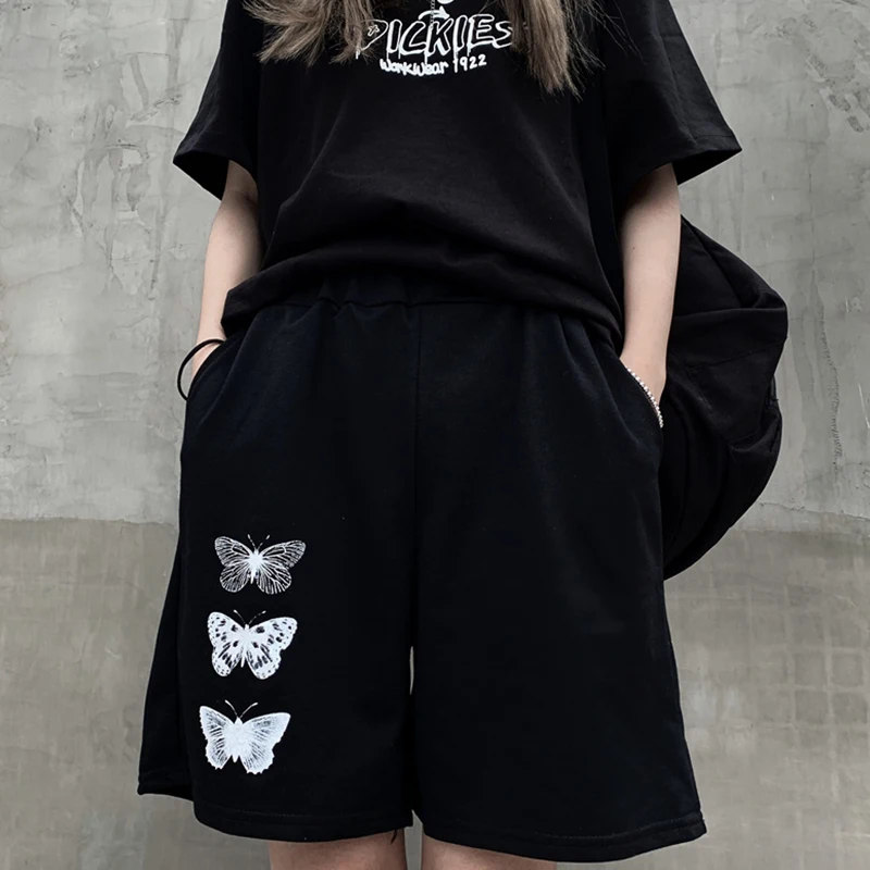 Women Summer Print Shorts Solid Wide-leg Knee-length Harajuku Simple All-match Students Casual Short Femme Pantalones Cortos
Women Summer Print Shorts Solid Wide-leg Knee-length Harajuku Simple All-match Students Casual Short Femme Pantalones Cortos