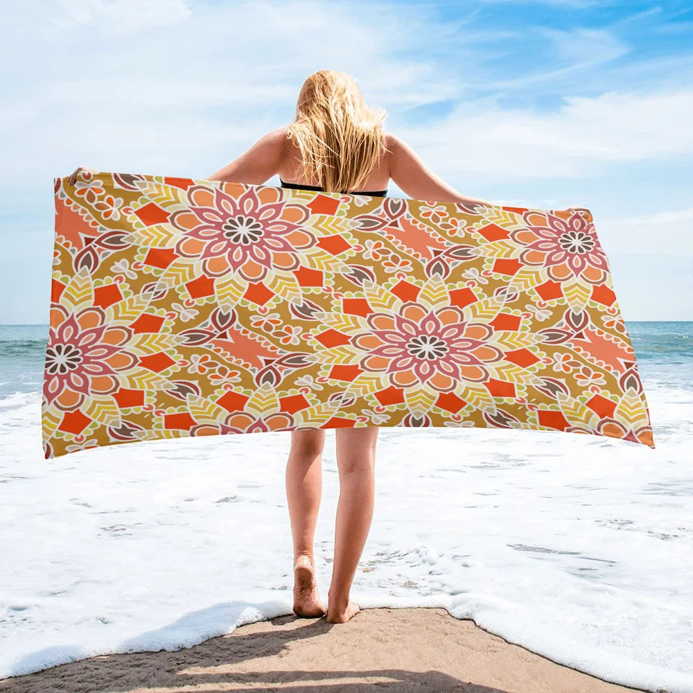 Circular Pattern Bath Towel For Adults Home Essentials Summer Swimming Beach Towel Quickly Dry Face Towel
Circular Pattern Bath Towel For Adults Home Essentials Summer Swimming Beach Towel Quickly Dry Face Towel