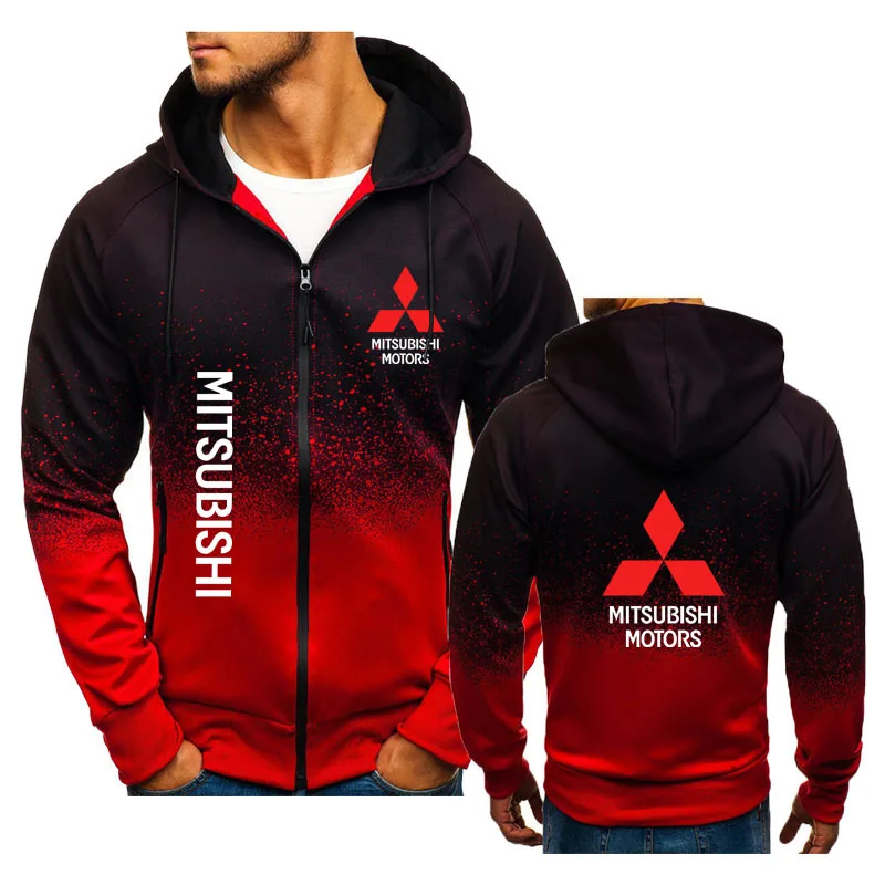 Spring Autumn Men's Jacket Hoodie Mitsubishi car logo print Sportswear Hot sale Men's top High quality Gradient Men's Streetwear
Spring Autumn Men's Jacket Hoodie Mitsubishi car logo print Sportswear Hot sale Men's top High quality Gradient Men's Streetwear