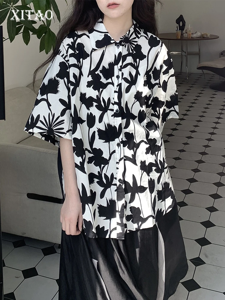 XITAO Casual Loose Print Shirt Fashion Contrast Color Flowers Pattern 2022 New Simplicity All-match Women Blouses ZY6831
XITAO Casual Loose Print Shirt Fashion Contrast Color Flowers Pattern 2022 New Simplicity All-match Women Blouses ZY6831