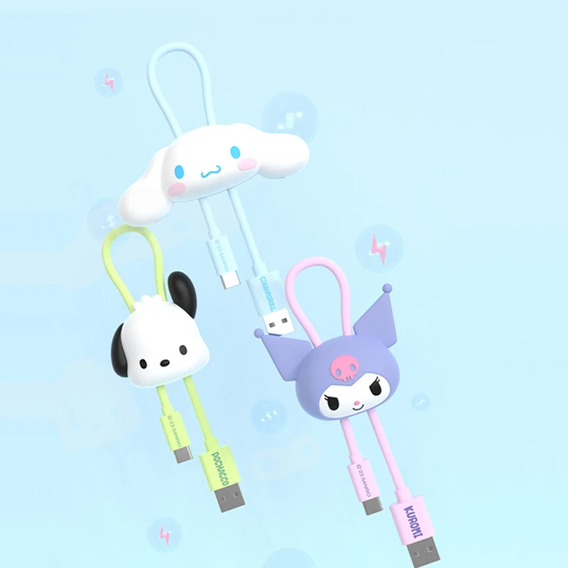 Sanrios Kuromi Cinnamoroll Fast Charging Cable Kawaii Anime Pachacco Usb Iphone Type-C Mini Data Line Phone Accessories Girlgift
Sanrios Kuromi Cinnamoroll Fast Charging Cable Kawaii Anime Pachacco Usb Iphone Type-C Mini Data Line Phone Accessories Girlgift