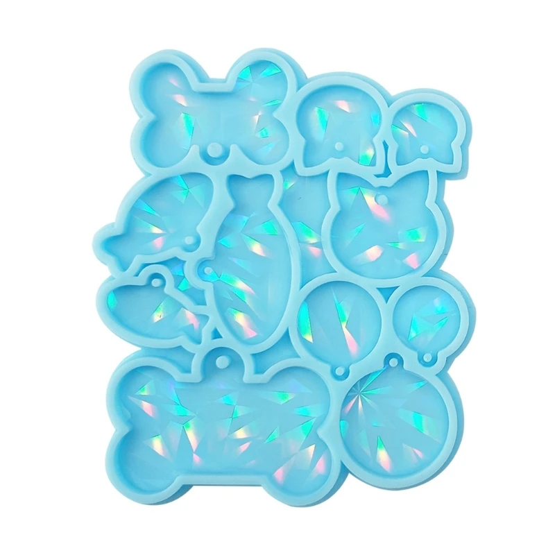 Light and Shadow Keychain Pendant Silicone Molds Pet Shape Tags Mold DIY Ornaments Crafting Mould for Valentine Gift
Light and Shadow Keychain Pendant Silicone Molds Pet Shape Tags Mold DIY Ornaments Crafting Mould for Valentine Gift
