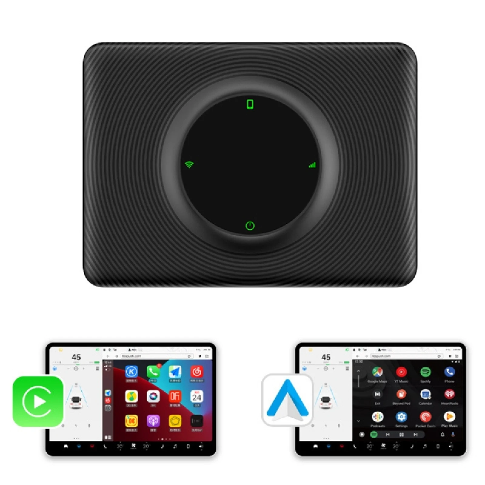 for Tesla Original Car Screen Wireless Interconnection Box Carplay Androi Dauto HiCar Voice Control Boxes 3W
for Tesla Original Car Screen Wireless Interconnection Box Carplay Androi Dauto HiCar Voice Control Boxes 3W