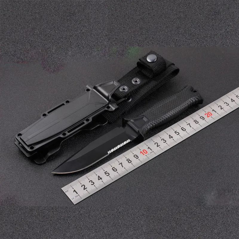 Fixed Knife Camping Hunting Knives ABS Handle 12C27 Blade Tactical Knife Wildness Survival EDC Tool
Fixed Knife Camping Hunting Knives ABS Handle 12C27 Blade Tactical Knife Wildness Survival EDC Tool