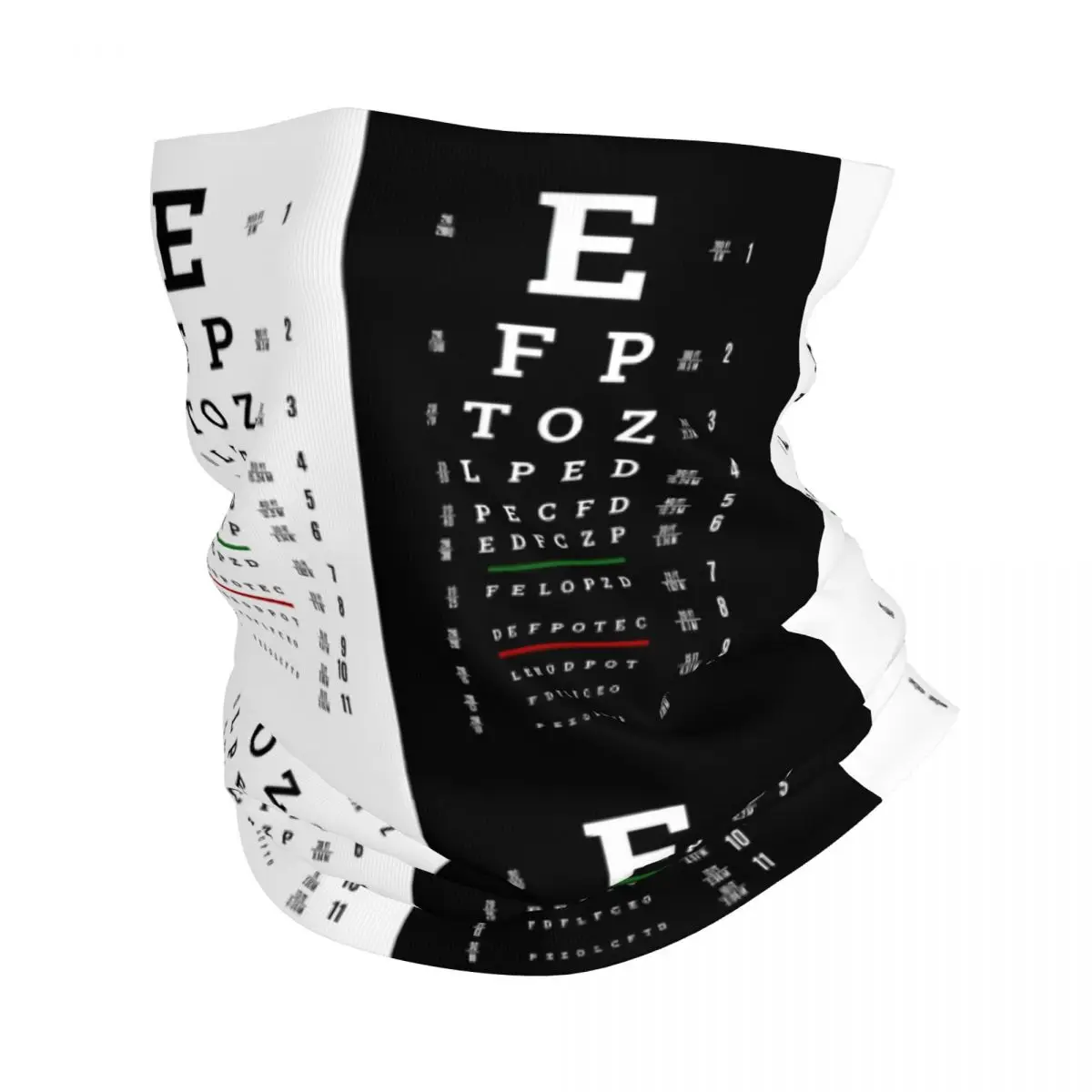 Snellen Chart Eye Test Winter Headband Neck Warmer Men Women Hiking Hunting Tube Scarf Optometrist Optician Face Bandana Gaiter 
Snellen Chart Eye Test Winter Headband Neck Warmer Men Women Hiking Hunting Tube Scarf Optometrist Optician Face Bandana Gaiter