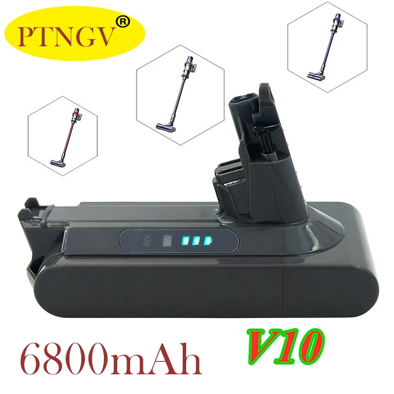 25.2V 12.8AH Li-Ion Stofzuiger Oplaadbare Batterij Voor Dyson V10 Absolute V10 Pluizige Cycloon Motorhead SV12 Lithium Batterij
25.2V 12.8AH Li-Ion Stofzuiger Oplaadbare Batterij Voor Dyson V10 Absolute V10 Pluizige Cycloon Motorhead SV12 Lithium Batterij