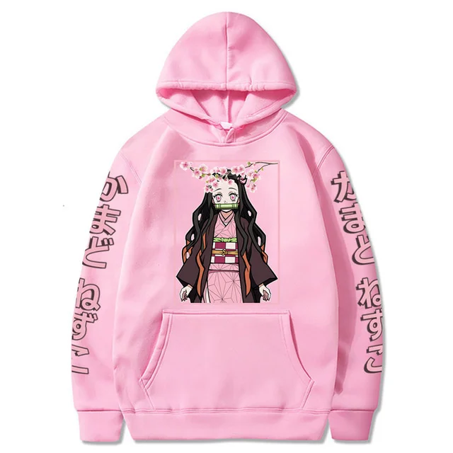 Demon Slayer Nezuko hoodies women harajuku funny tracksuit sweater female Fleece sweater
Demon Slayer Nezuko hoodies women harajuku funny tracksuit sweater female Fleece sweater