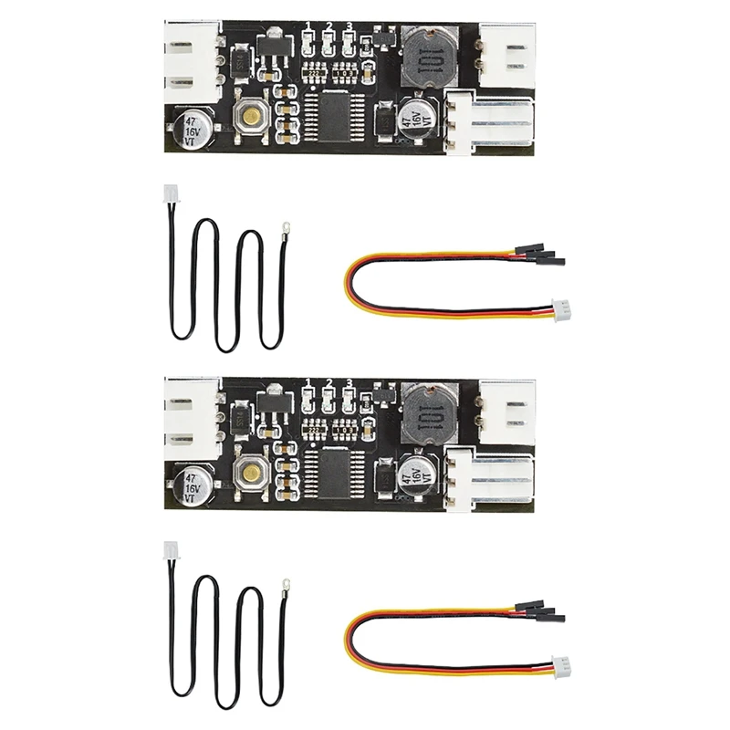 2X Temperature Controller Module Single 12V DC PWM 2-3 Wire Fan Temperature Control Governor Computer Fan
2X Temperature Controller Module Single 12V DC PWM 2-3 Wire Fan Temperature Control Governor Computer Fan