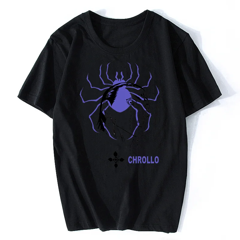 Anime Hunter x Hunter T-Shirt Men Cotton T Shirt Phantom Troupe Clothes Chrollo Tops Tees Streetwear Oversize
Anime Hunter x Hunter T-Shirt Men Cotton T Shirt Phantom Troupe Clothes Chrollo Tops Tees Streetwear Oversize