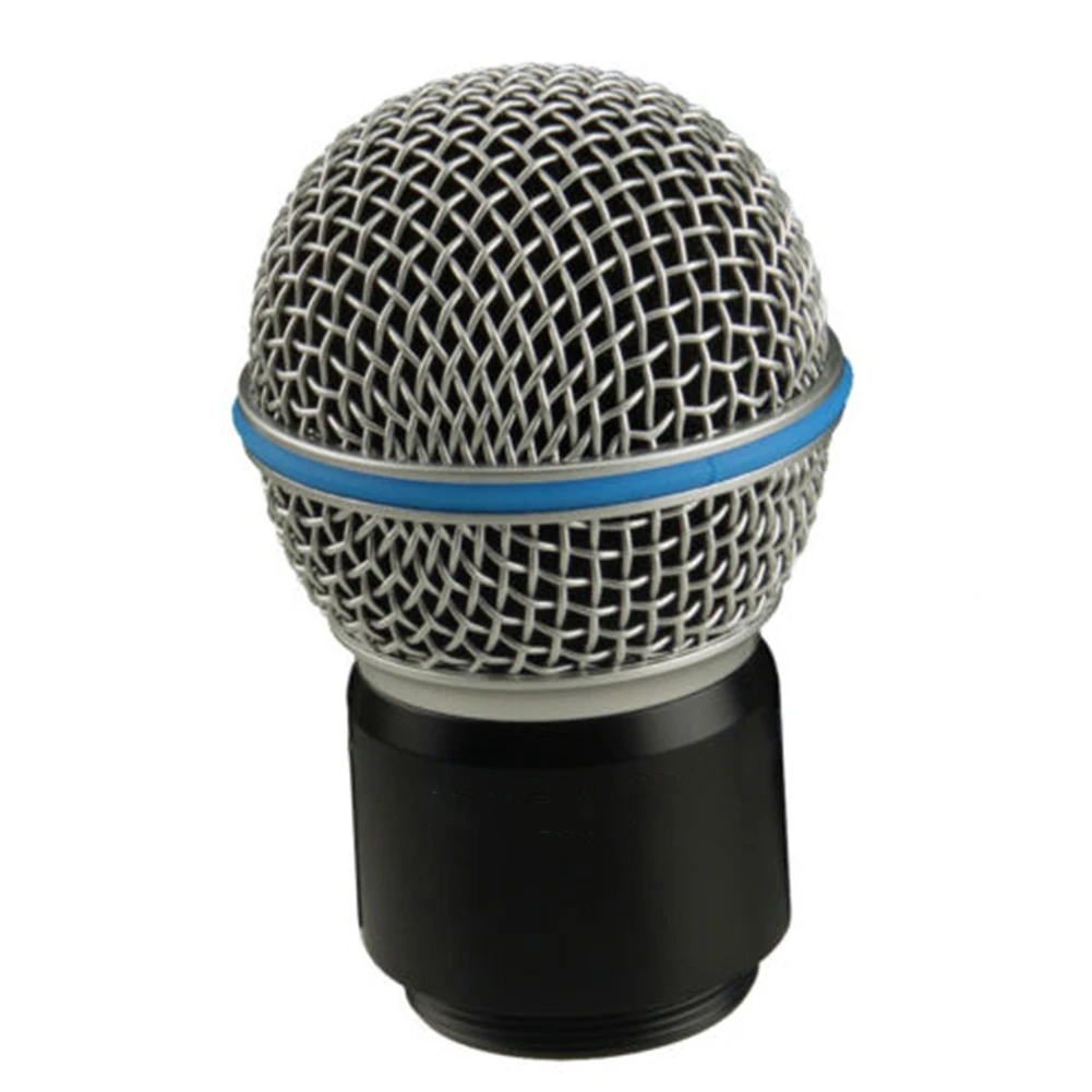Lightweight Mic Head Wireless Microphone Head Metal Mic Replacement Microphone Accessories Capsule Core For Shure 58 PGX2 SLX2
Lightweight Mic Head Wireless Microphone Head Metal Mic Replacement Microphone Accessories Capsule Core For Shure 58 PGX2 SLX2