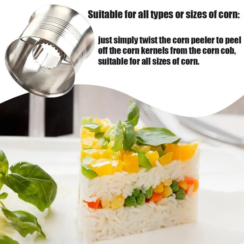 Corn Stripper Peeler Cob Cutter Thresher Corn Stripper Fruit Vegetable Tools Cooking Tools Kitchen Accessories Cob Remover
Corn Stripper Peeler Cob Cutter Thresher Corn Stripper Fruit Vegetable Tools Cooking Tools Kitchen Accessories Cob Remover
