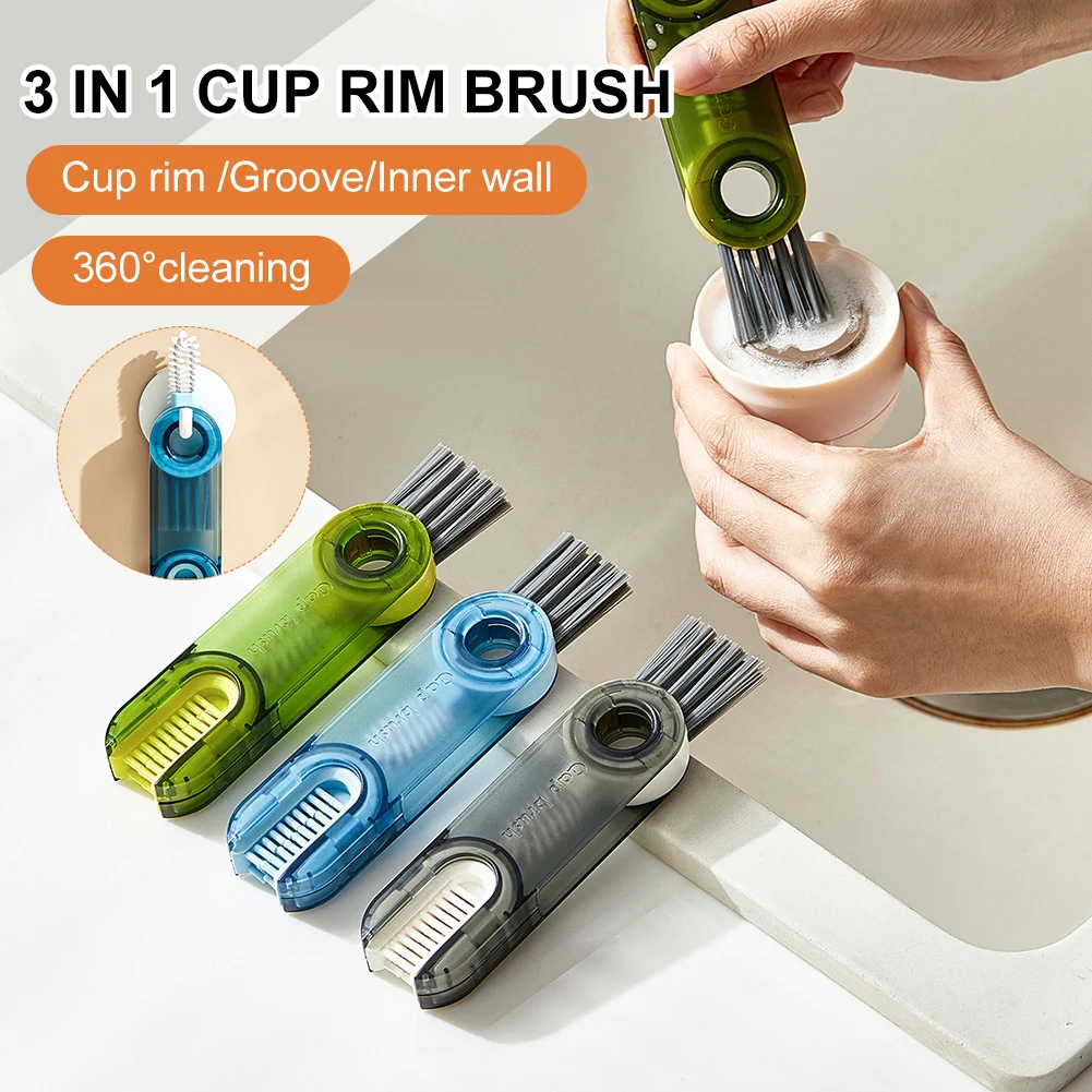 3-in-1 U-shaped Cup Rim Cleaning Brush Multifunctional Mini Groove Gap Cleaner Brush Rotatable Bottle Cup Details Clean Tool
3-in-1 U-shaped Cup Rim Cleaning Brush Multifunctional Mini Groove Gap Cleaner Brush Rotatable Bottle Cup Details Clean Tool