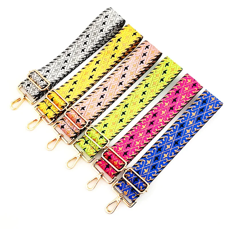Ethnic Style 5cm Wide Bag Strap Jacquard Handbag Long Adjustable Shoulder Replacement Crossbody Handbag Belt Accessory 130cm
Ethnic Style 5cm Wide Bag Strap Jacquard Handbag Long Adjustable Shoulder Replacement Crossbody Handbag Belt Accessory 130cm