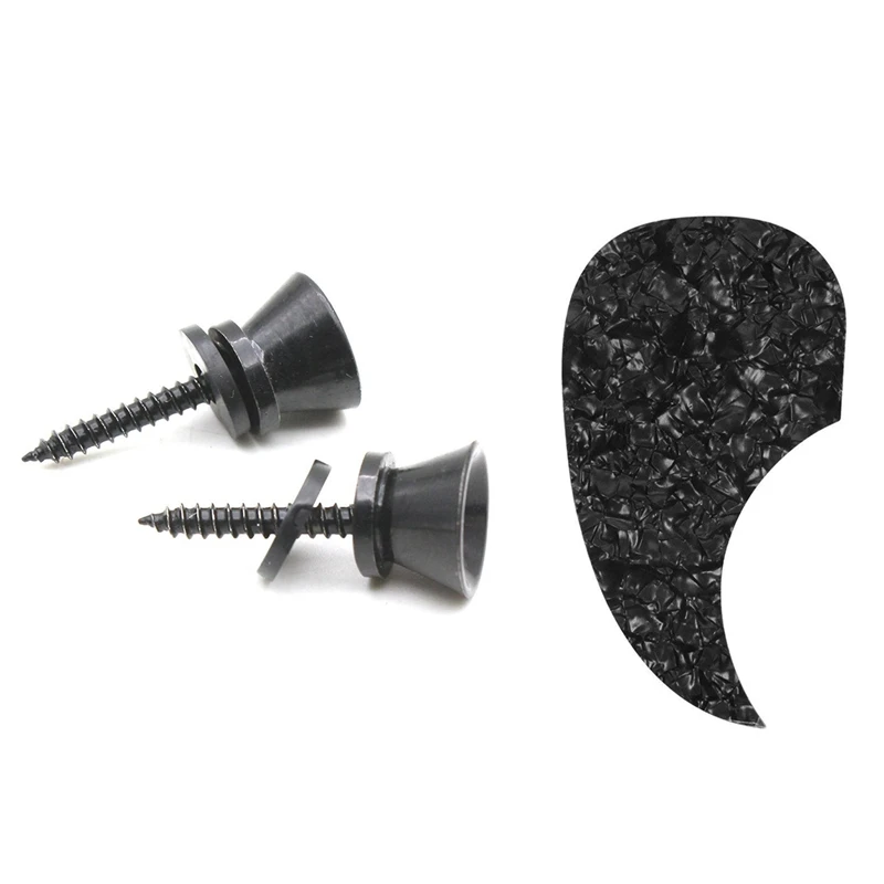 2Pcs Guitar Strap Lock Pins Peg Metal For Acoustic Electric Guitar Black & 1Pcs Acoustic Guitar Pickguard Self-Adhesive Pick Gua
2Pcs Guitar Strap Lock Pins Peg Metal For Acoustic Electric Guitar Black & 1Pcs Acoustic Guitar Pickguard Self-Adhesive Pick Gua