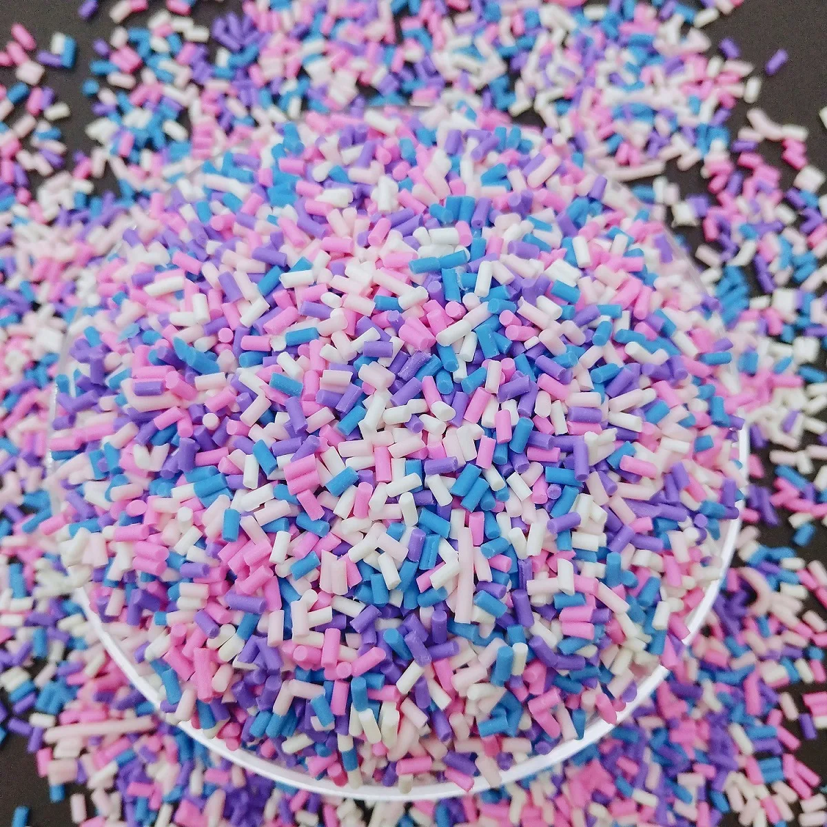 20g Multicolour Cylindrical Polymer Clay Slices Sprinkles Tiny Plastic for Slime Filling DIY Nail Art Crystal Crafts Accessory
20g Multicolour Cylindrical Polymer Clay Slices Sprinkles Tiny Plastic for Slime Filling DIY Nail Art Crystal Crafts Accessory