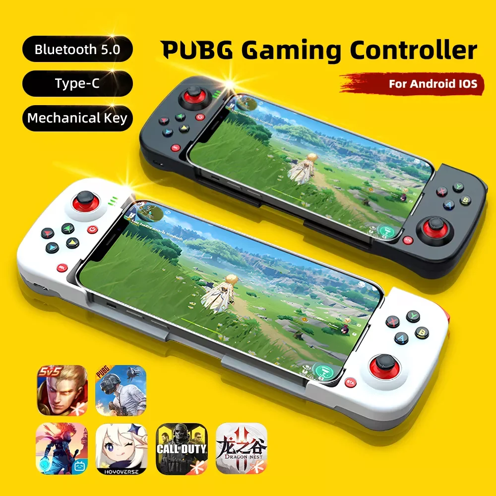 Wireless Gamepad Bluetooth-compatible Type-C Gaming Controller Portable Joystick Gamepads For PS4 IOS Android /switch PC
Wireless Gamepad Bluetooth-compatible Type-C Gaming Controller Portable Joystick Gamepads For PS4 IOS Android /switch PC