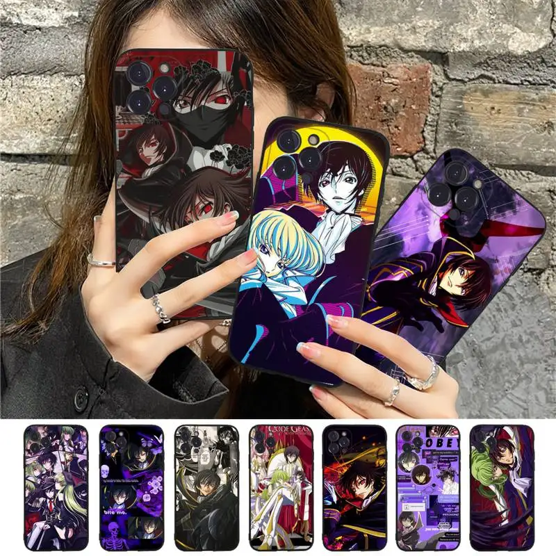 Code Geass-s Phone Case Silicone Soft for iphone 14 13 12 11 Pro Mini XS MAX 8 7 6 Plus X XS XR Cover
Code Geass-s Phone Case Silicone Soft for iphone 14 13 12 11 Pro Mini XS MAX 8 7 6 Plus X XS XR Cover