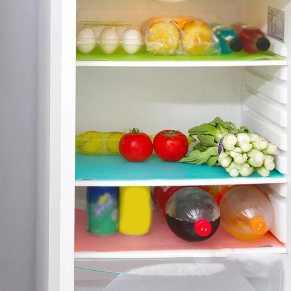 Multicolor Fridge Mat Kitchen Shelf Pad Anti Fouling Fridge Mat Drawer Waterproof Pad Refrigerator Pad Clean Kitchen Supplies
Multicolor Fridge Mat Kitchen Shelf Pad Anti Fouling Fridge Mat Drawer Waterproof Pad Refrigerator Pad Clean Kitchen Supplies